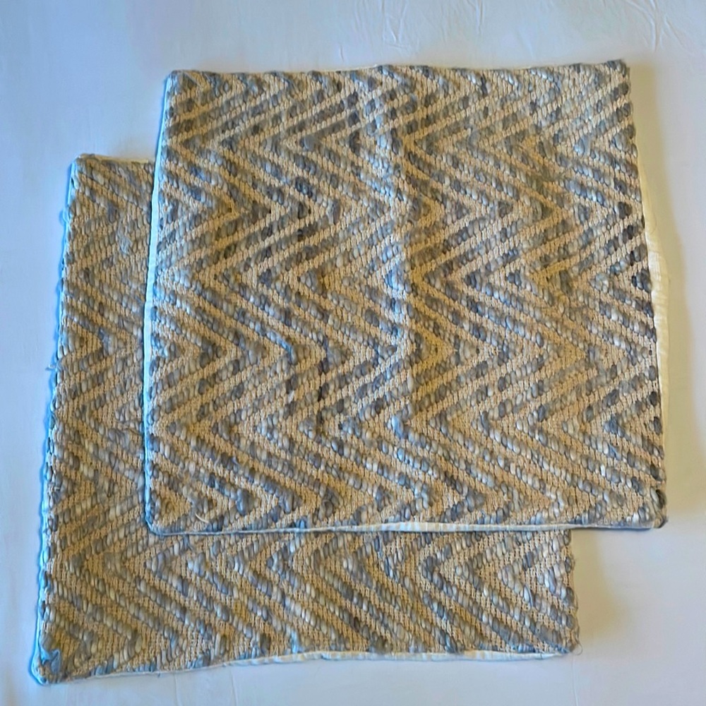 Pottery Barn pillow case 2 set 16”
